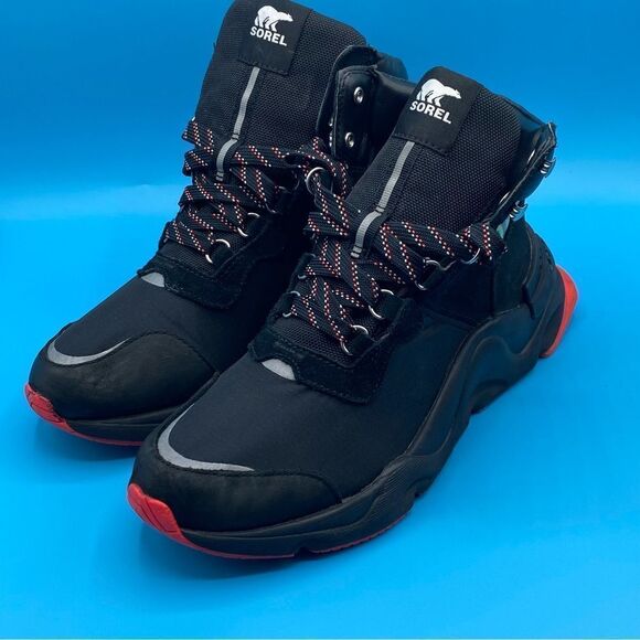 Sorel Kinetic Rned Conquest Black Red/Pink - Picture 2 of 5